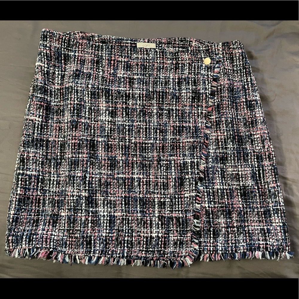 Ann Taylor Loft tweed skirt worn once